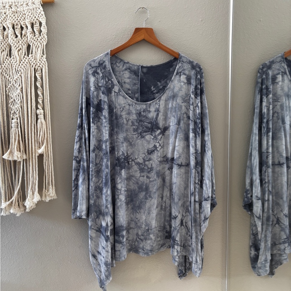 Tie-Dye Oversized Top